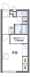 レオパレスニュー屋島 1Kの間取図画像