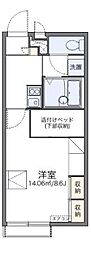 レオパレスM&E 1Kの間取図画像