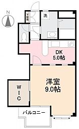 間取図画像 1DK