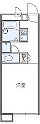 レオパレスSetoLandsK&K 1Kの間取図画像