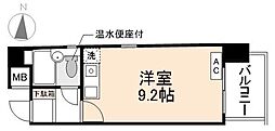 R-RESIDENCETAKAMATSU ワンルームの間取図画像