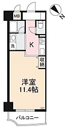 コンフォート瀬戸大橋 1Kの間取図画像