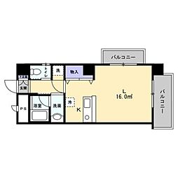 CASAANGELICA 1Kの間取図画像