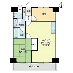 グランドメゾン松島 2LDKの間取図画像