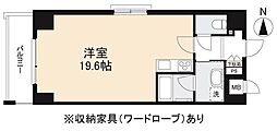 PASAR古新町 ワンルームの間取図画像