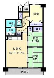 マイハウス屋島 3LDKの間取図画像