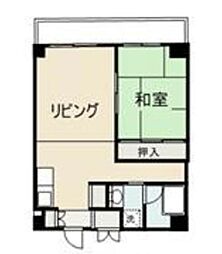 ウェルネス多賀町 1LDKの間取図画像