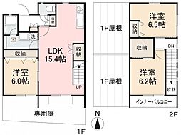 サンク・デコール 3SLDKの間取図画像