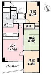 UTOPIAHILLS 3LDKの間取図画像