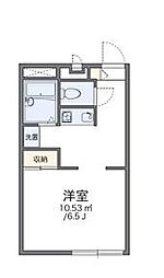 レオパレスラポール松福 1Kの間取図画像