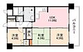 花房住宅国分寺賃貸マンション3階5.5万円