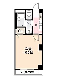 フィネス123 1Kの間取図画像