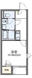 レオネクストチェリーブロッサム 1Kの間取図画像