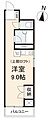 ウエストハイツ3階2.5万円
