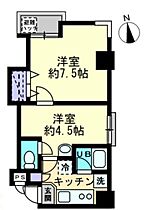 シティホワイト 305 ｜ 香川県高松市田町9-11（賃貸マンション1DK・3階・29.62㎡） その2