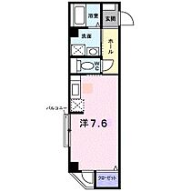 メゾン　グランディール 105 ｜ 香川県高松市福田町5番地9（賃貸マンション1R・1階・24.78㎡） その2