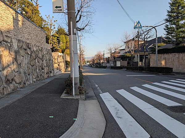 南側道路（幅員：14.8ｍ）
