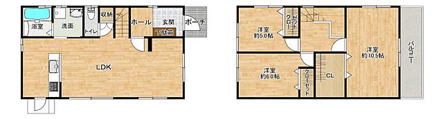 間取り 熊本市中央区黒髪6丁目