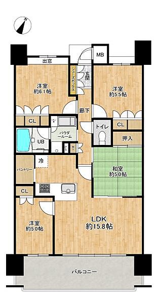 間取り：343000095844