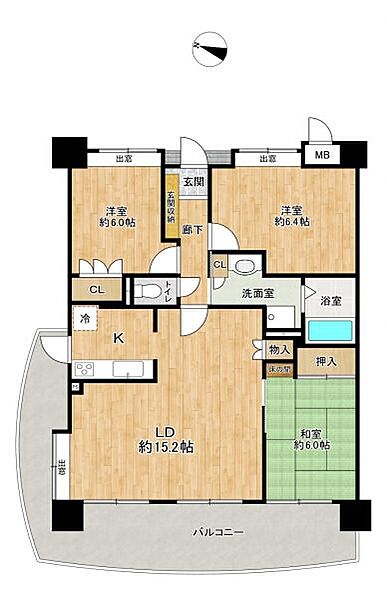 間取り：343000096420