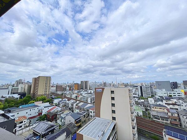 青空が映えて眺望も良好です