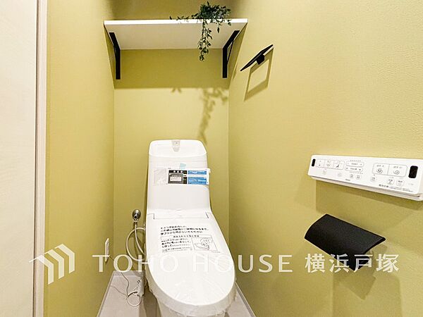 【Toilet】寛ぎだけではない、快適な生活を送る為に必要なもの。毎日使う場所だから、より快適な空間に仕上げられています。