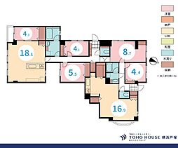 間取図画像 5LDK