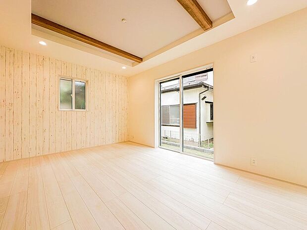 「Living room」ここにはみんなが集い、食事と楽しい会話が始まる。話に夢中になりすぎて、ついつい時を忘れてしまう。そんな束の間の幸せを感じさせてくれる場所。