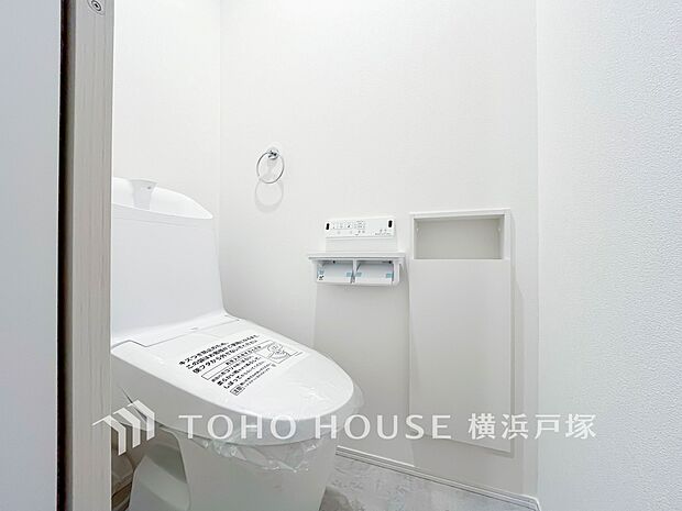 【Toilet】寛ぎだけではない、快適な生活を送る為に必要なもの。毎日使う場所だから、より快適な空間に仕上げられています。