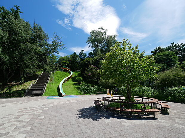 保土ケ谷公園(600m)保土ケ谷公園は、横浜市保土ケ谷区にある広大な緑地で、野球場やテニスコート、アスレチックなど多彩な施設を備え、季節ごとの自然を楽しめる憩いの場です。