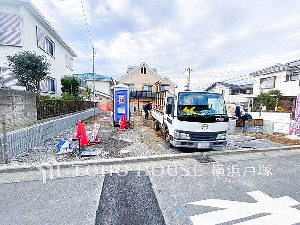 【Appearance】静かな環境に包まれた土地が、新しい住まいとして生まれ変わる瞬間をお楽しみに。(2025年12月撮影)