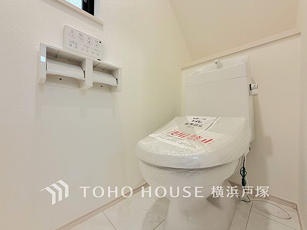 「Toilet」寛ぎだけではない、快適な生活を送る為に必要なもの。毎日使う場所だから、より快適な空間に仕上げられています。(A号棟)