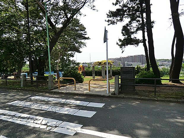 善行公園(1100m)善行公園は、緑が多く四季の自然を楽しめる落ち着いた公園で、散歩や子どもの遊び場として地域の人々に利用されています。