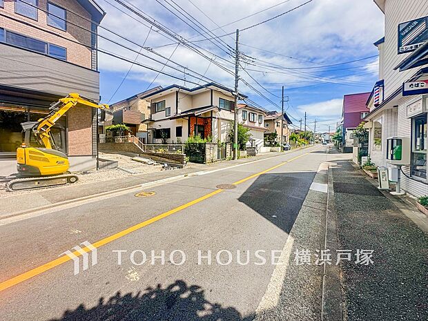 【Frontal road】家の良し悪しだけでなく周辺環境も重要。永く暮らすためには大切な要素です。