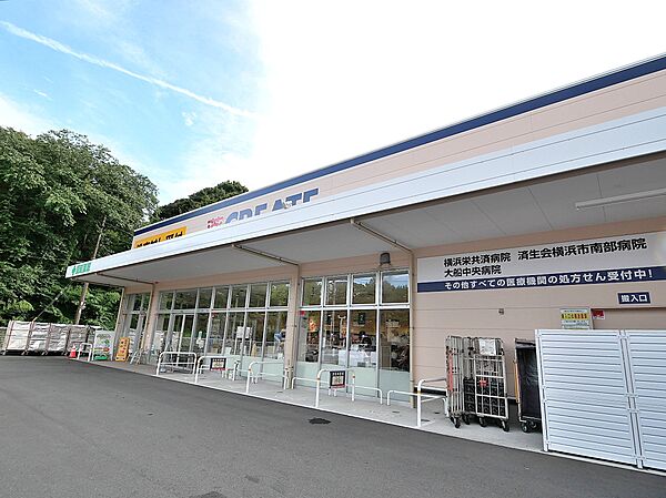 お薬や日用品はもちろん、冷蔵食品・冷凍食品・野菜・精肉・酒などをお手ごろ価格で取り揃える頼もしいお店。車で行けるのも嬉しい。