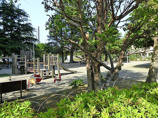 横浜DeNAベイスターズのファームチームの本拠地横須賀スタジアムのある公園。隣接する体育館には、温水プールがあります。