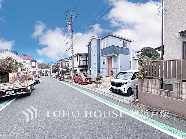 【Frontal road】家の良し悪しだけでなく周辺環境も重要。永く暮らすためには大切な要素です。