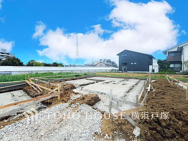 【Appearance】永くお住まいいただくからこそ未来まで考えた家造りをテーマに建築されます(2026年4月撮影)