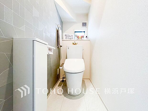 【Toilet】寛ぎだけではない快適な生活を送る為に必要なもの。毎日使う場所だから快適な空間に仕上げられています。