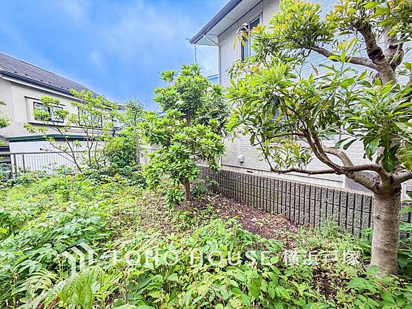 【Garden】自然の美しさを感じるお庭。リラックスできる緑の空間で、四季折々の花や木々が心を癒やします。