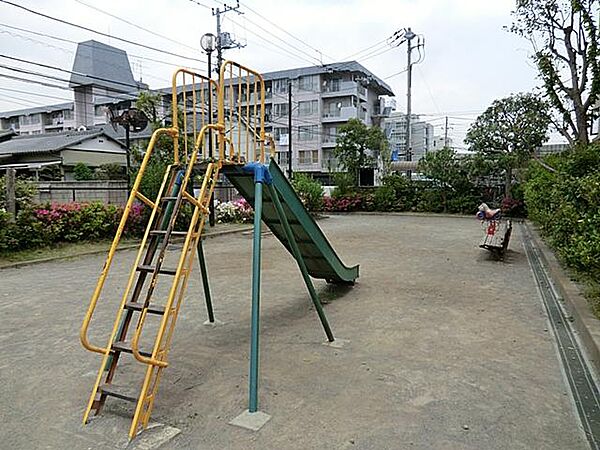 広々とした芝生広場があり、春には桜が咲き誇り、多くの花見客で賑わいます。また、遊具も設置されており、子どもたちがのびのびと遊べる場所として、家族連れにも好まれます。
