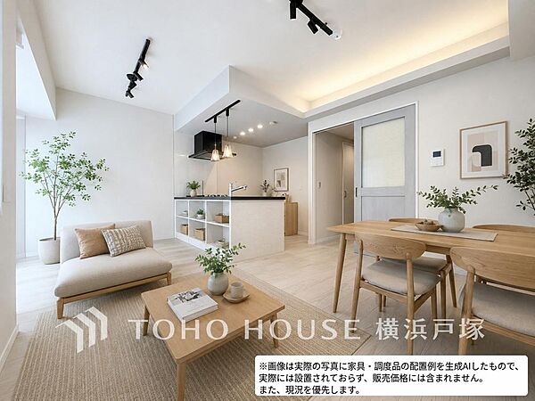 「Living room」ここにはみんなが集い、食事と楽しい会話が始まる。話に夢中になりすぎて、ついつい時を忘れてしまう。そんな束の間の幸せを感じさせてくれる場所。