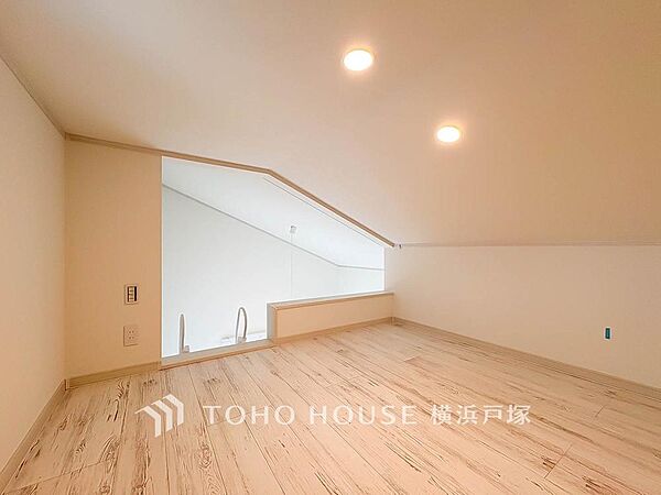 【Loft】遊び心をくすぐるロフトを完備。お子様の遊び場、収納、趣味のお部屋など、お客様好みの空間に作り上げてください。