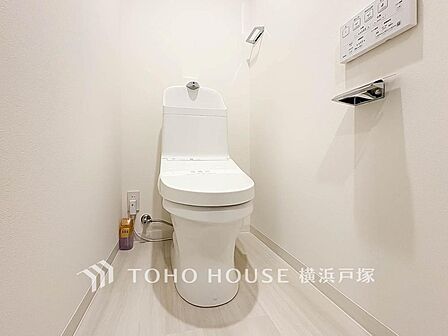 【Toilet】寛ぎだけではない、快適な生活を送る為に必要なもの。毎日使う場所だから、より快適な空間に仕上げられています。