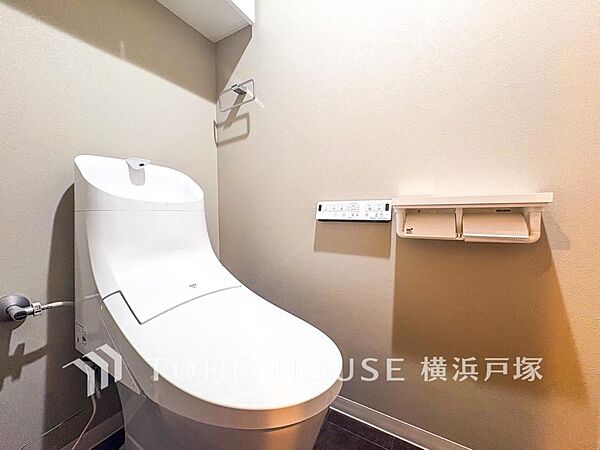 【Toilet】寛ぎだけではない、快適な生活を送る為に必要なもの。毎日使う場所だから、より快適な空間に仕上げられています。
