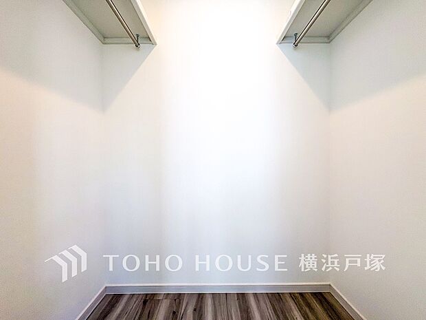 住まいの快適性を左右する収納は欲しい場所に使い勝手のよい収納を確保しています。(2号棟)