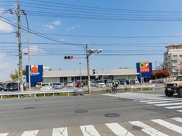 サンドラッグ野庭店まで約800m