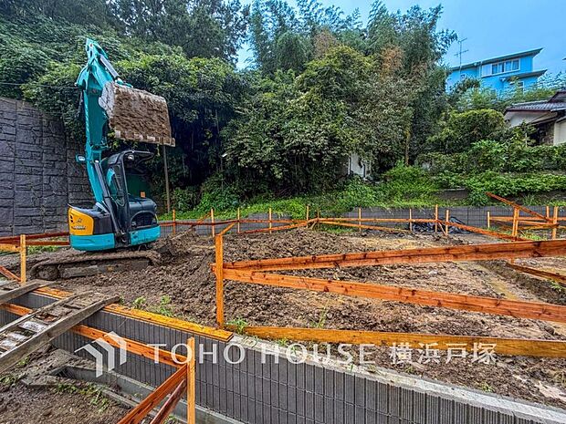 永くお住まいいただくお家だからこそ、未来まで考えた家造りをテーマに建築されます。(2026.9撮影)