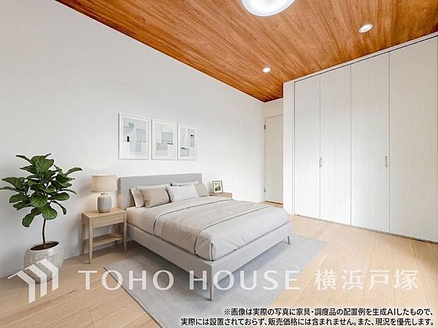 【Room】1日の疲れを癒し、心地よく寛げるようゆったりとした広さを確保しています。プライベートタイムをより優雅に穏やかに…。落ち着いた雰囲気を紡ぎます。
