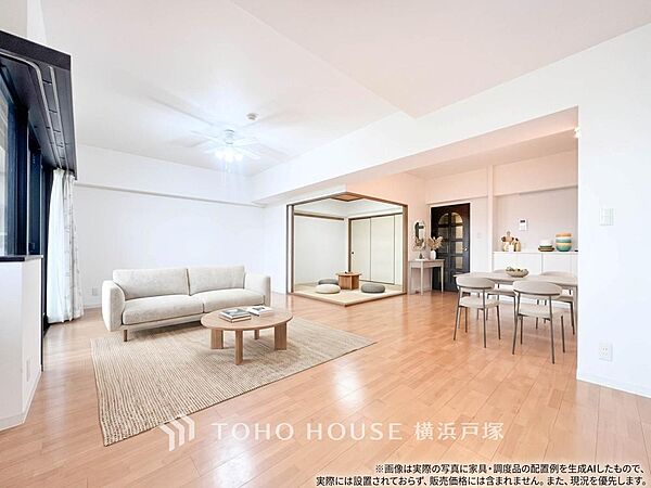 【Living room】ご家族やお客様との時間等、多くの時を刻む空間。何気なく過ぎる時でさえも上質な一時となる快適な空間を。
